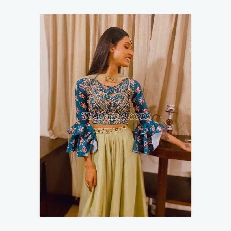 shemale model Ankita Saha in Delhi