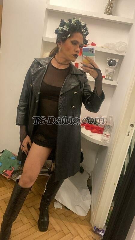 shemale model Luli Zo in Buenos Aires