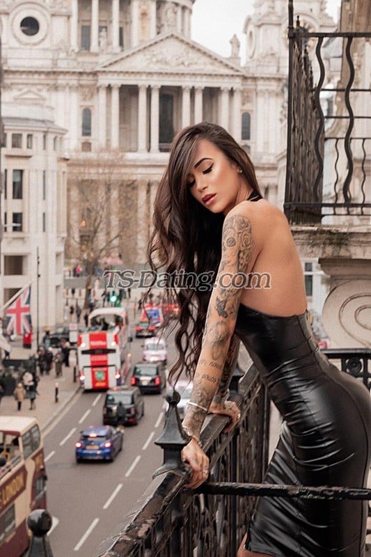 shemale model Mikcaela in Prague