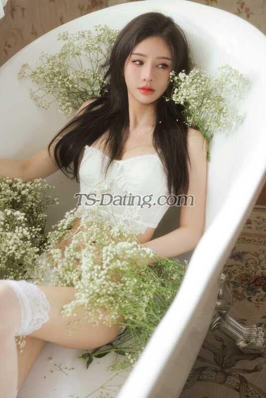 shemale model China ZhenKeKe in Shenzhen