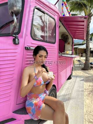 Transgender model Hottie Mika in Phuket