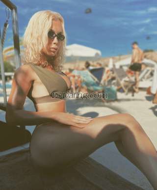 Transgender model BabyAnka in Berlin