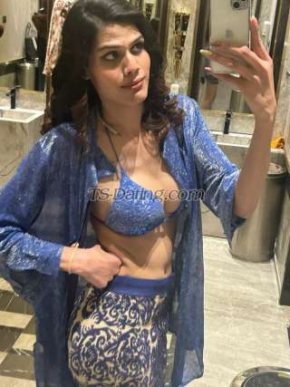 Transgender model Anny Sharma in Delhi