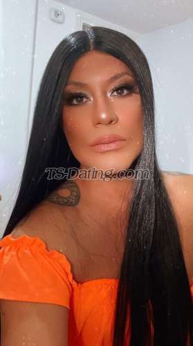 Transgender model Bia Lauren in London