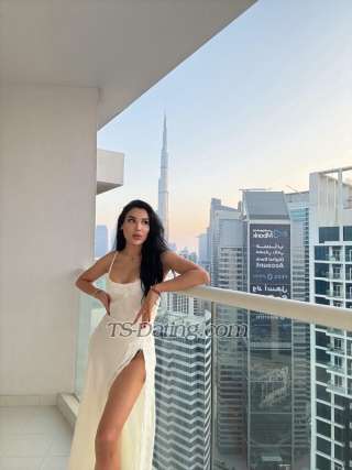 Transgender model Camilla in Moscow