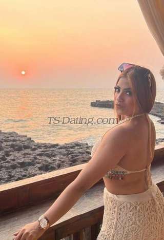 Transgender model Shama in Delhi