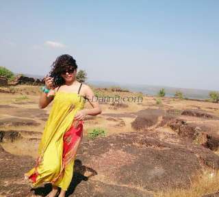 Transgender model Gia in Bangalore