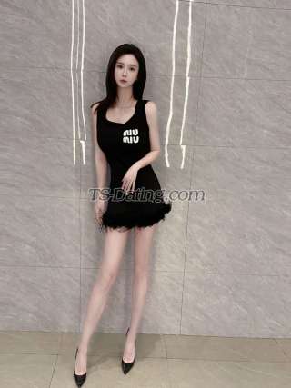 Transgender model Qiaoqiao in beijing