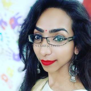 Transgender model Deepika in Delhi