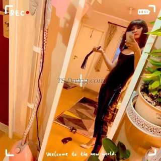 Transgender model Eiffel in Shenzhen