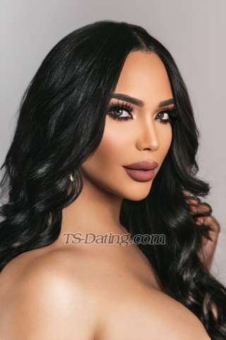 Transgender model Estefania Bracamontes in marbella