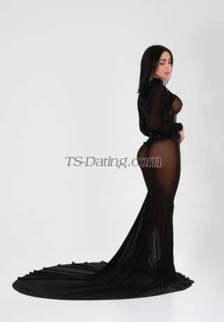 Transgender model Janen in Barcelona