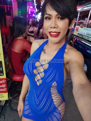 Transgender model Lew in Pattaya