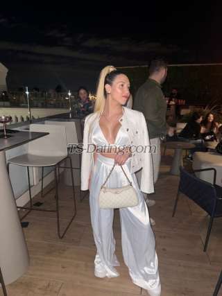 Transgender model Mafee in Barcelona