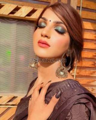 Transgender model Mahira in Delhi