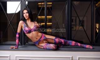 Transgender model Milena in istanbul