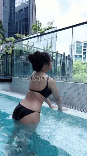 Transgender model Khanom in Shanghai