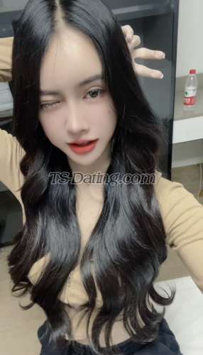 Transgender model Mookmuay in Pattaya