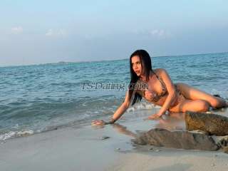 Transgender model Sashy in Abu dhabi