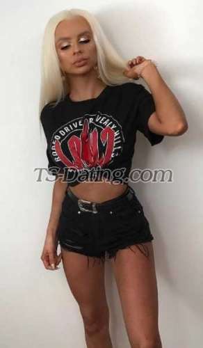 Transgender model ROMI in Tel Aviv