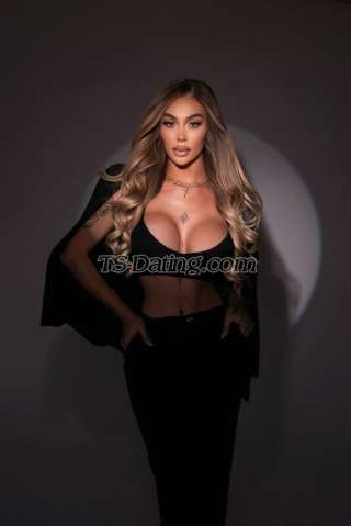 Transgender model SARA LUNA in Mykonos