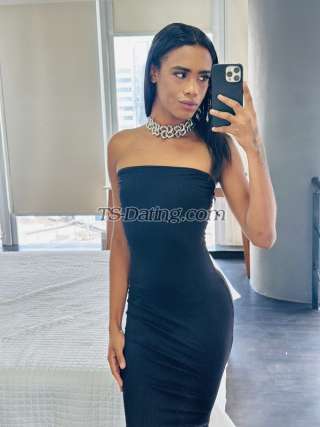 Transgender model Sofia Andrade  in Sao Paulo