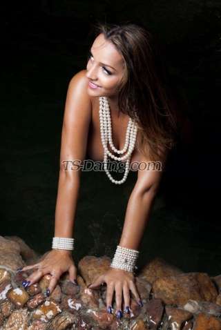 Transgender model Tassia Santos in Rotterdam