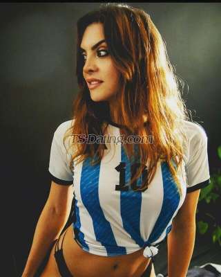 Transgender model Thaty Bella in Buenos Aires