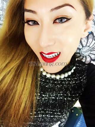 Transgender model Trinity in Guangzhou