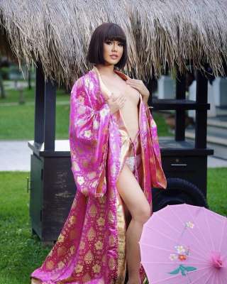 Transgender model Tokyo in Barcelona