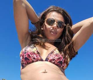 Transgender model Victoria lespier in Marbella