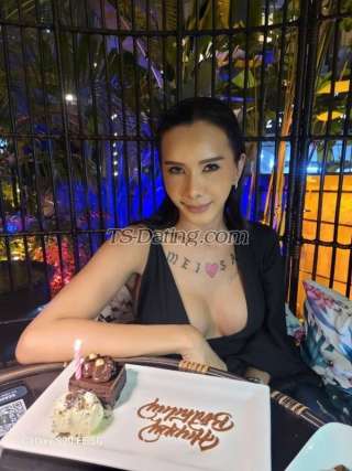Transgender model Zulaika iman in London