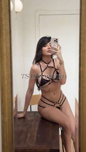 Transgender model Danyela in Mykonos