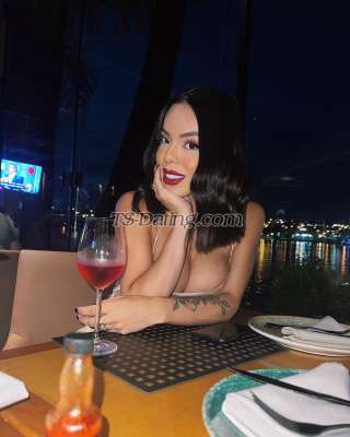Transgender model Eva Valentina in Paris