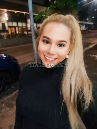 Transgender model Hamjane in Hong Kong