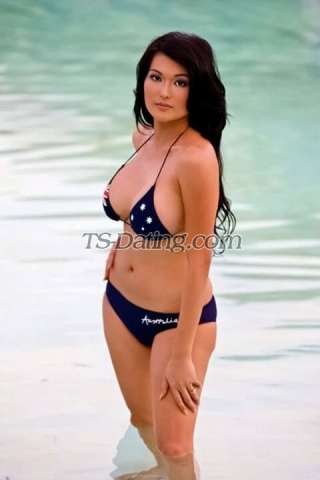 Transgender model Martina lee in London