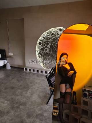 Transgender model China ZhenKeKe in shenzhen