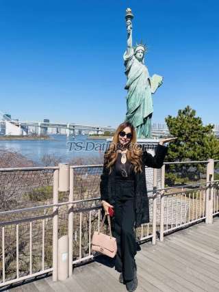 Transgender model Latifa in Phuket