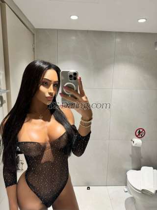 Transgender model Luana Andrade in Goiania