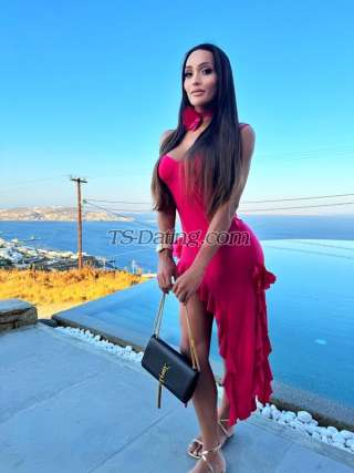 Transgender model Luana Andrade in Goiania