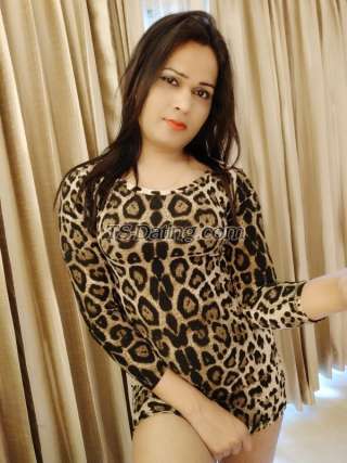 Transgender model Sanjana singh in Mumbai