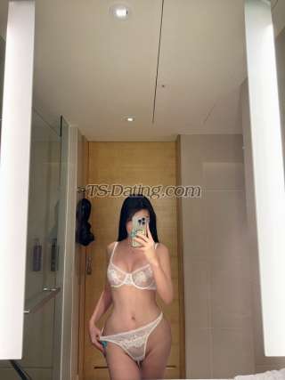 Transgender model Minny in Johor Bahru