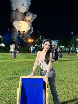 Transgender model Minny in Johor Bahru