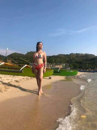Transgender model Princess Rivera in Hong kong