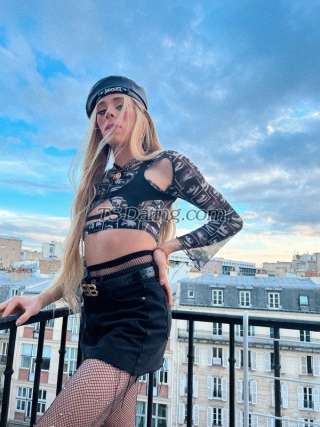 Transgender model Suzie XXL in London