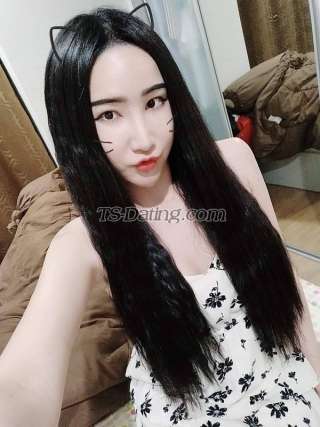 Transgender model Jenny in beijing