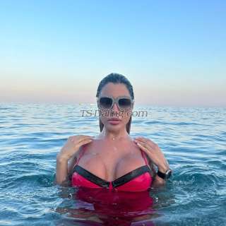 Transgender model Heves in Antalya