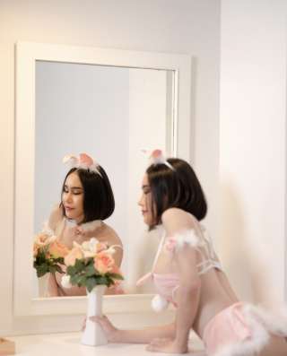 Transgender model Minny in Riyadh